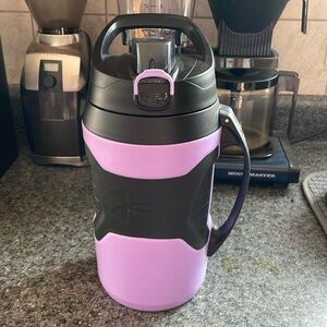 Purple under armor water jug